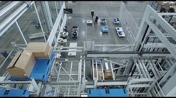 Watch Geek+ Pallet-to-Person solution  in action