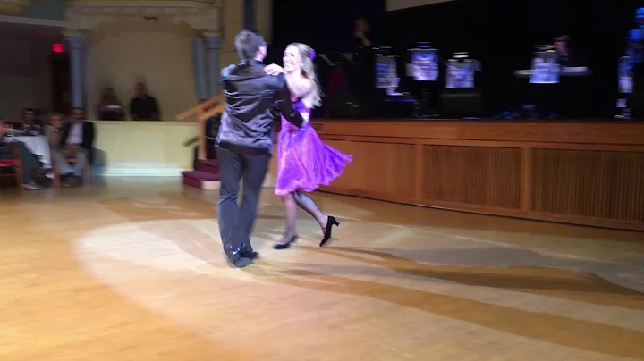 Logan Hunter and Christie Jenuine perform at the 2...