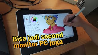 YANG INI  sudah satu set sama PEN-nya !! WACOM ONE DISPLAY