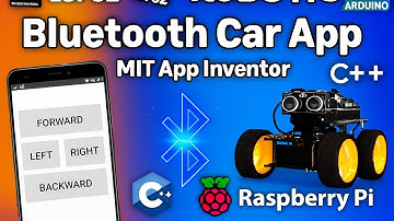 MIT App Inventor Bluetooth Car Control App | Create Your Own Android App for Arduino Car