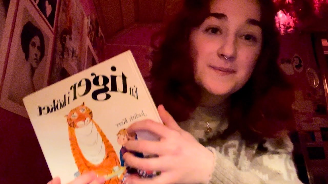 ASMR Läser godnattsaga | En tiger i köket