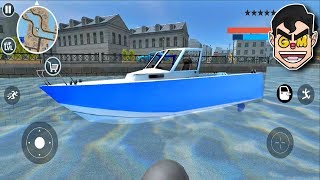 Miami Crime Simulator 2 #Boat Driving - Android/iOS Gameplay HD screenshot 5