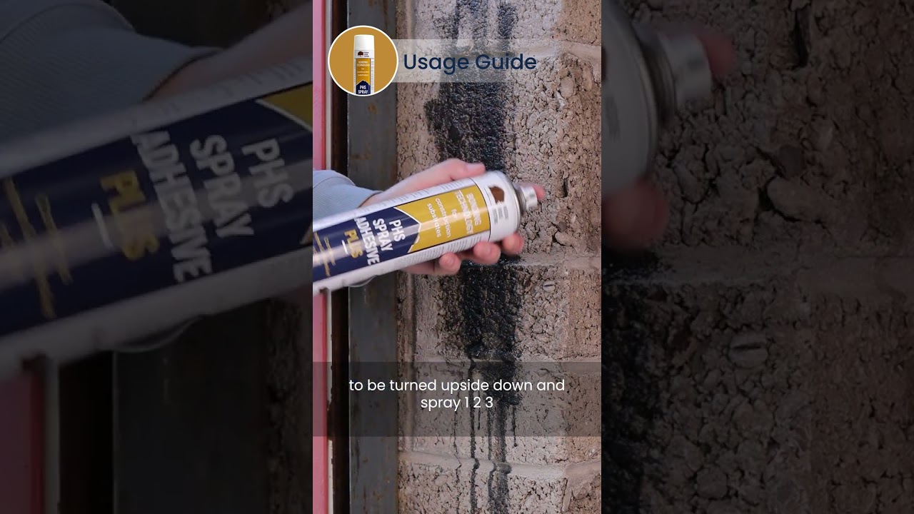 Unclogging Spray Nozzle - PHS Spray Adhesive Plus #diy #home #construction