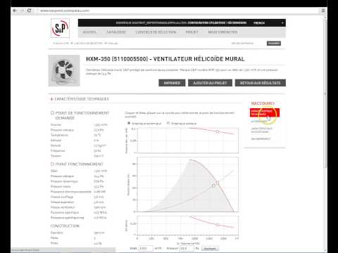 Nouveau portail de Sélection EASYVENT de S&P