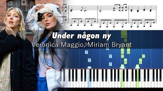 Veronica Maggio & Miriam Bryant - Under någon ny - Piano Tutorial