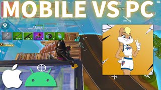 DOMINATING PC Players On Fortnite Mobile… screenshot 2