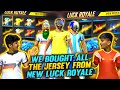 Free Fire - We Bought All Football Jersey From New Soccer Royale || Best Day TWO-SIDE GAMERS