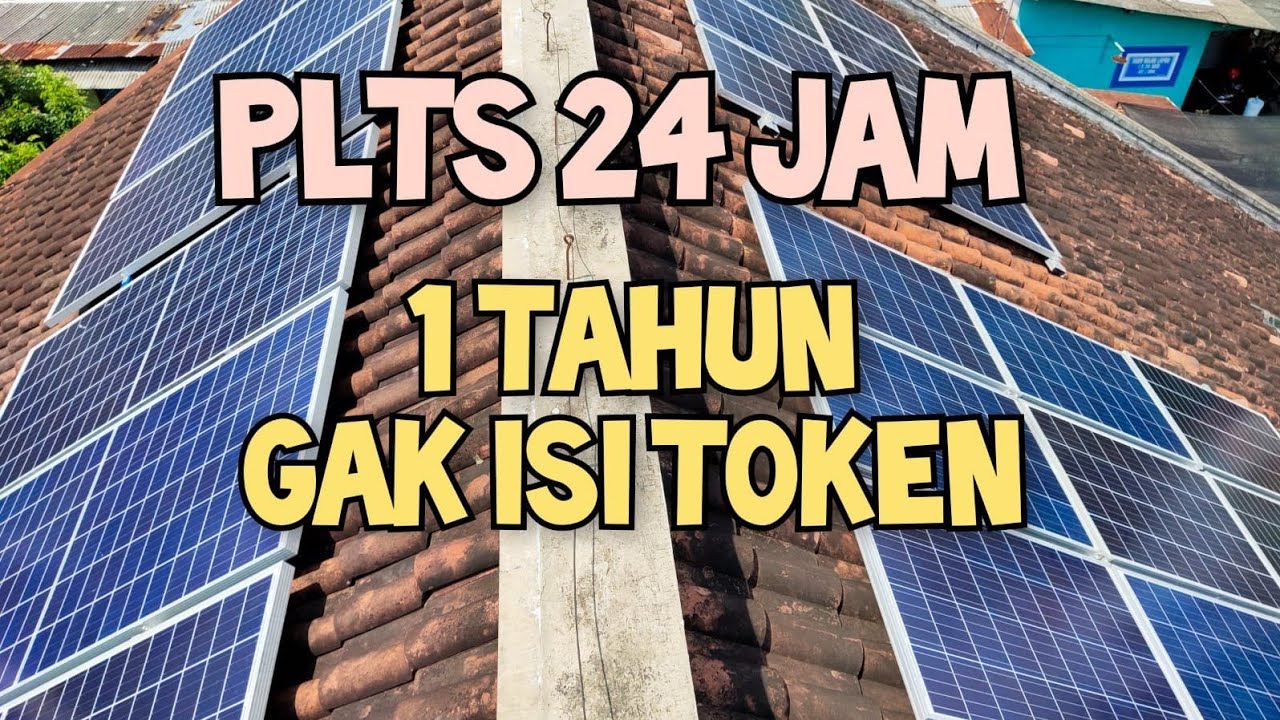 PLTS 24 jam non stop tanpa PLN - YouTube
