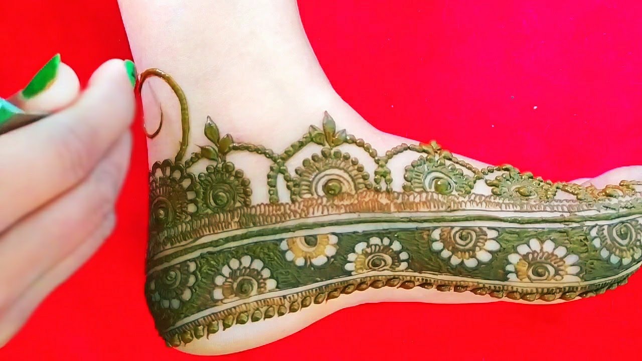 7 gorgeous Mehendi designs for legs every millennial bride should check out  | PINKVILLA