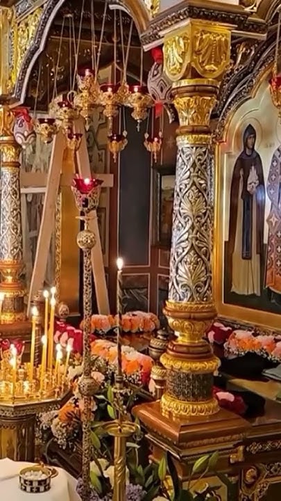 Зачатьевский ставропигиальный женский монастырь. Акафист прпп. Иулиании ...