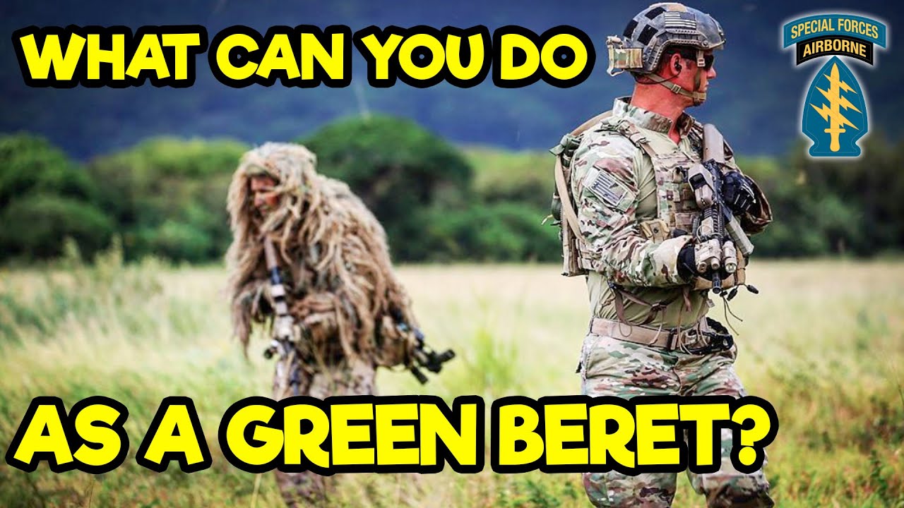 WHAT ARE THE 9 US ARMY SPECIAL FORCES JOBS? (GREEN BERETS) YouTube