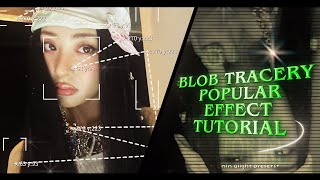 Blob tracery popular editing effect on mobile Alight motion tutorial! | •hanin alight presets•