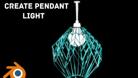 How To Create a Pendant Light in Blender Tutorial 3.6