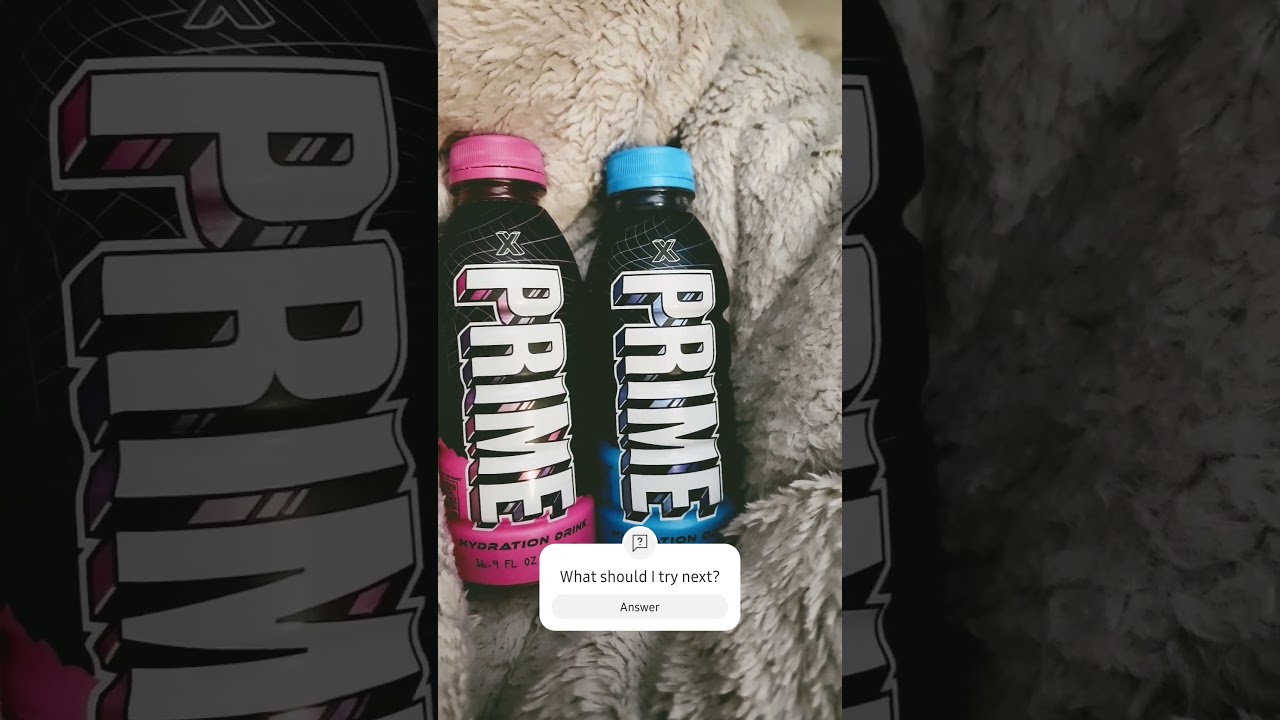 Brand New Prime X Taste Test!!!!