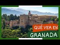 GUÍA COMPLETA ▶ Qué ver en la CIUDAD de GRANADA (ESPAÑA) 🇪🇸 🌏 Turismo y viajes a ANDALUCÍA