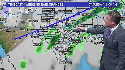 DFW Weather | Weekend rain chances, 14 day forecast