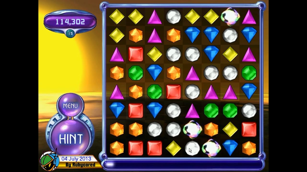 Bejeweled 2 Classic – Levels 1~17 [720p60]