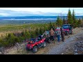 Epic high country atv adventure  delicious lobster boil up newfoundland