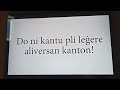 esperanto Alphabet song on tv