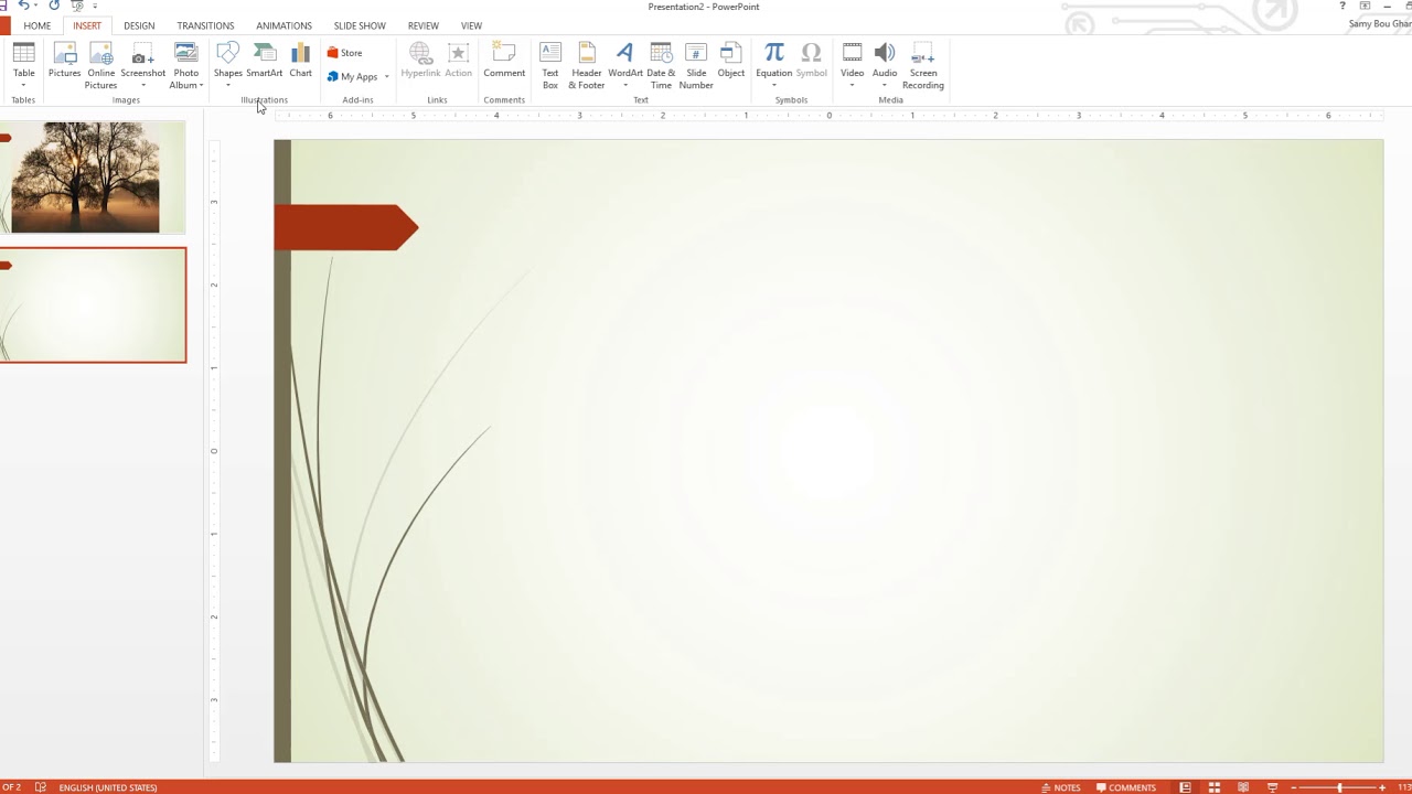 Insert Shapes - YouTube