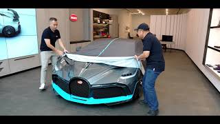 DRIVING AND SEEING MY BUGATTI DIVO FOR THE FIRST TIME!