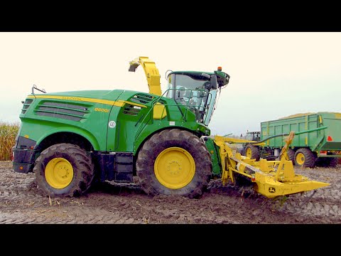 John Deere Harvester NEW John Deere 8600i Self Propeld Forage Harvester YouTube