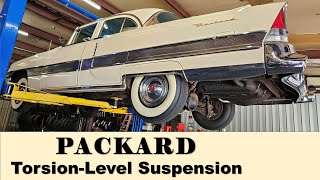 Packard TorsionLevel Suspension explained and demonstrated.