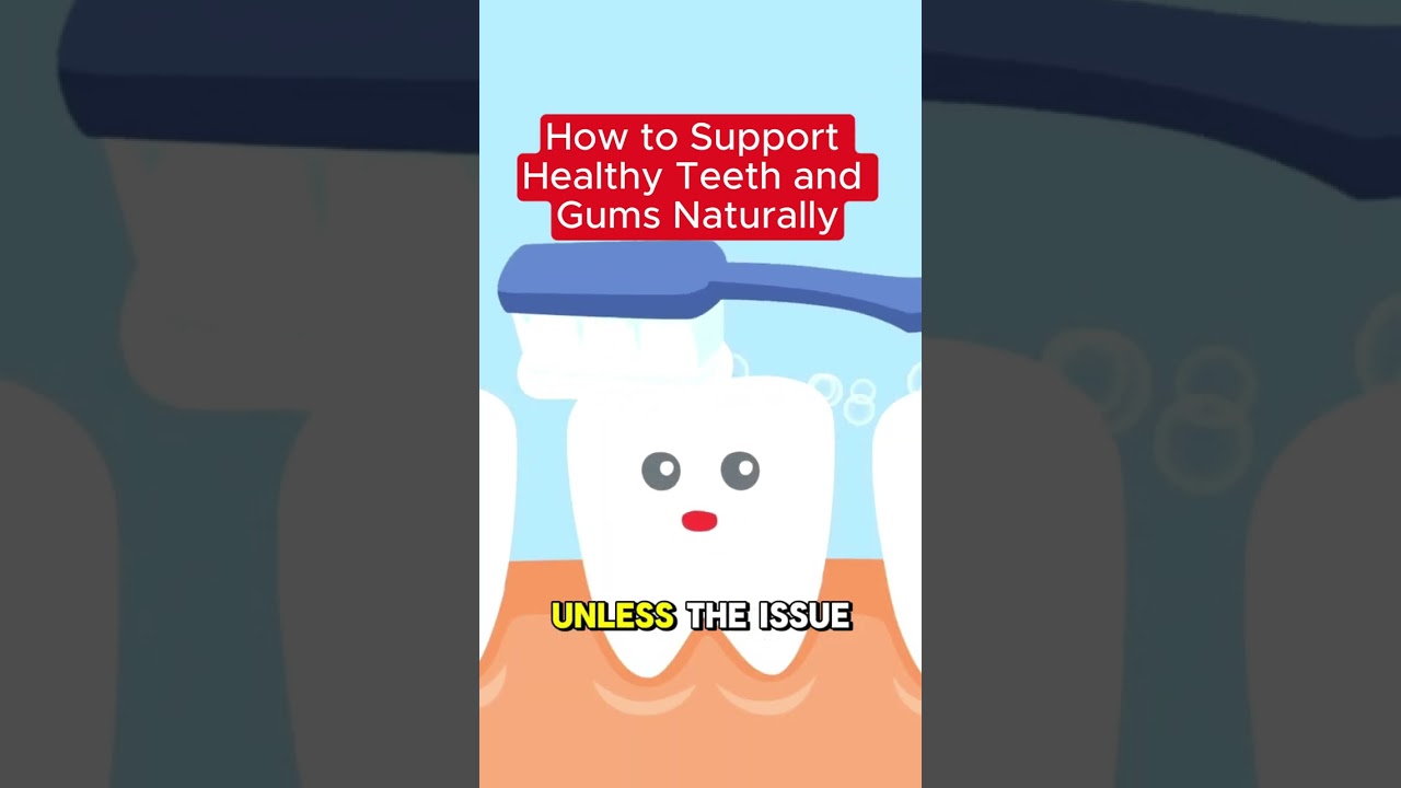 ✅How To Support Healthy Teeth and Gums Naturally✅