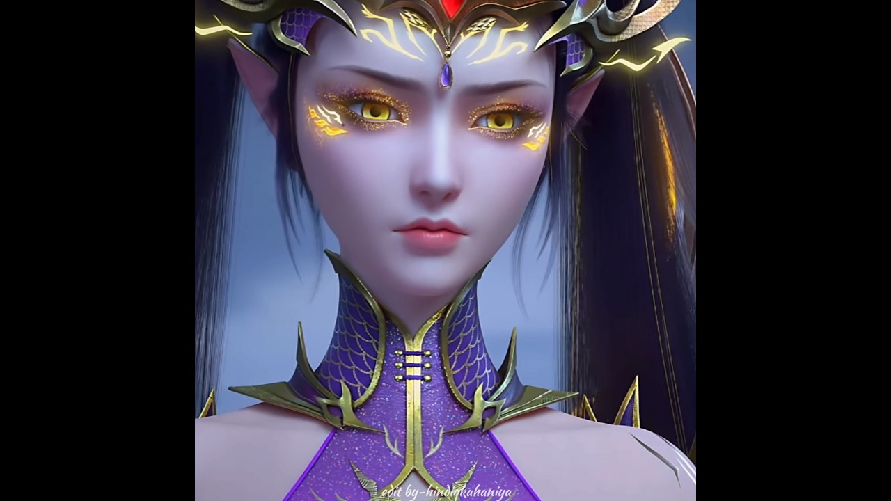 Little ziyan new look after💜become dragen empress✨️।। Btth  