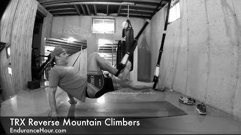 TRX Reverse Mountain Climbers