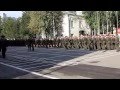 Митинг в Военном университете МО РФ, посвященный Дню знаний.