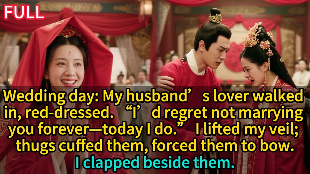 Wedding day: My husband’s lover walked in, red-dressed. “I’d regret not marrying you forever—today..