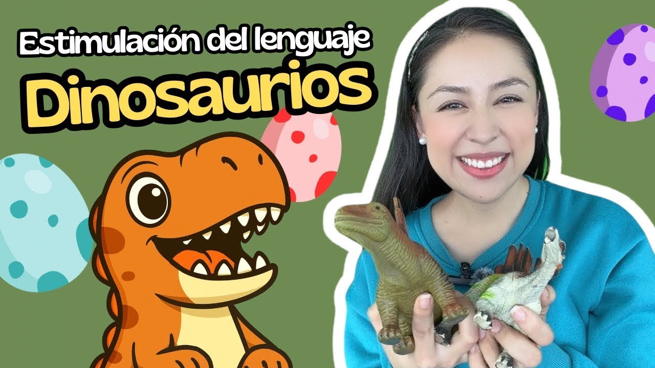 Dinosaurios para niños | Jugamos con dinosaurios | Mariana Lenguaje 