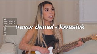 Miniatura del video "trevor daniel - lovesick (cover)"