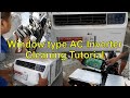 Cleaning Tutorial LG Window type Inverter Air  con