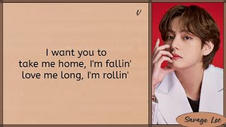 BTS V - To the Bone (Easy Lyrics)