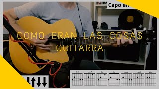 GUITARRA | Como eran las cosas - Babasonicos ( cover/tutorial) Martin Lopez