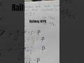 MATH RAILWAY QUESTION #ntpc