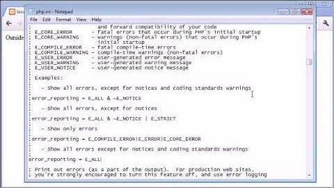 Beginner PHP Tutorial   15   More on Error Reporting