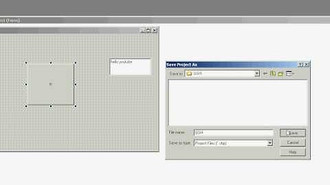 VB6 Step 3: how to save your data correctly