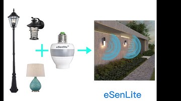 EE101WLS Invisible Motion Activated Retrofit SMART Bulb Sockets Series