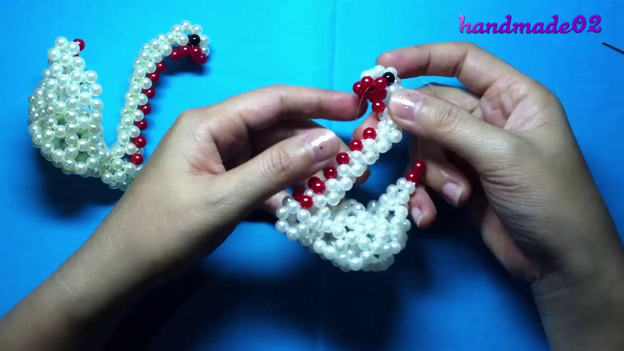How to make Beads Swan (4/5)