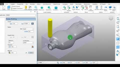 19 Programar cuarto eje en direccion del eje Y con Autodesk Powermill CAD CAM