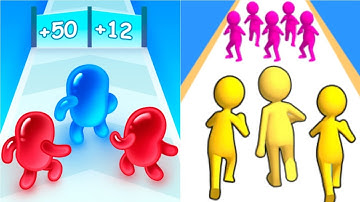 Looking good🏃🎖️ Join clash 3D Vs Join blob clash 3D Android ios gameplay adventure walkthrough 🔥🔥🔥