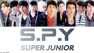 Download lagu SUPER JUNIOR (슈퍼주니어) – SPY – (Color Coded Lyrics) – (Han/Rom/Esp Lyrics)