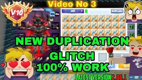 new duplicate glitch skyblock Blockman go all time work