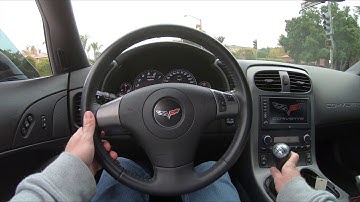 2007 Chevrolet Corvette Z06 Manual C6 - 0-60 MPH - 7 Liter 427 505HP - Throttle Report