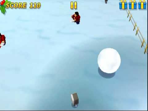 Snowball Smash - Iphone game trailer