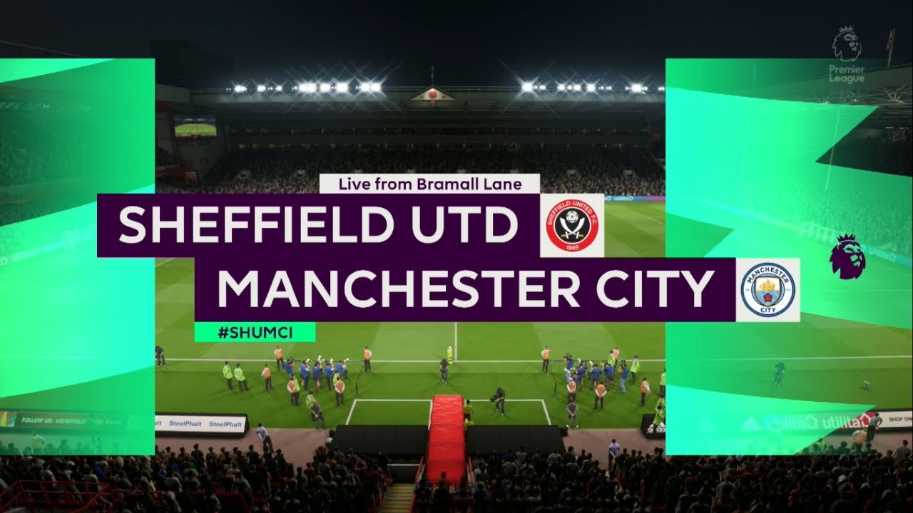 Sheffield United VS Man City FIFA 20 - YouTube