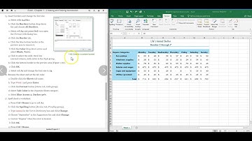 BUS120 Guided Project 1-1 Video Walkthrough